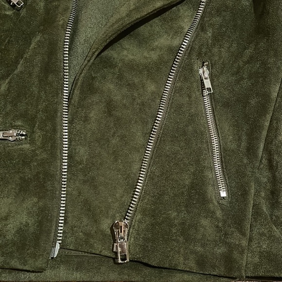 Green Suede Jacket - Picture 4 of 8